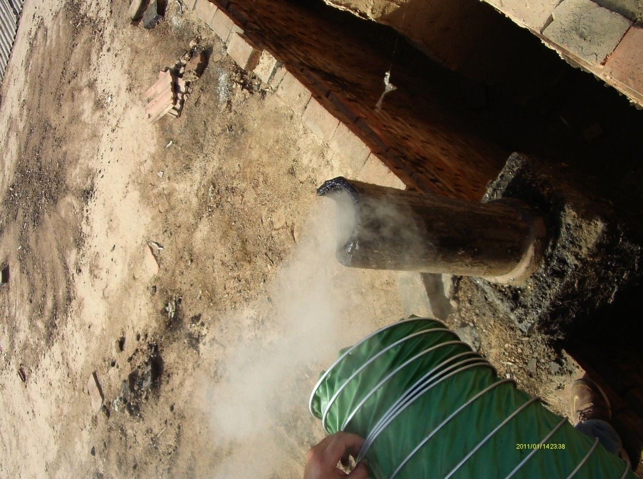 煙氣凈化設(shè)備中煙氣進(jìn)口處