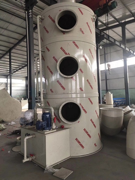 半導(dǎo)體酸堿性廢氣: 工藝流程: 酸/堿性廢氣→酸/堿式洗滌塔→離心風(fēng)機(jī)→煙囪(達(dá)標(biāo)排放) 半導(dǎo)體酸堿性廢氣: 工藝流程: 酸/堿性廢氣→酸/堿式洗滌塔→離心風(fēng)機(jī)→煙囪(達(dá)標(biāo)排放)